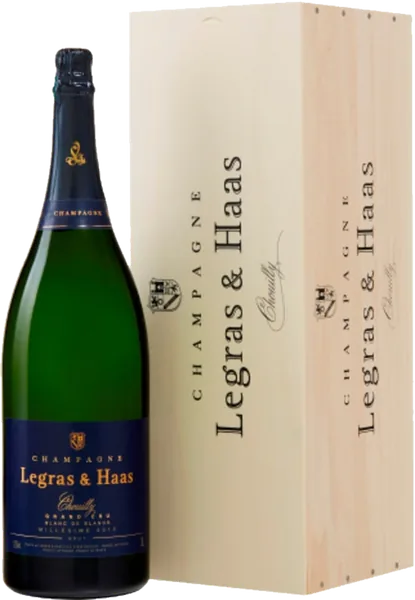 Legras & Haas Grand Cru Blanc de Blanc Millesime Champagne Brut Jeroboam 2015